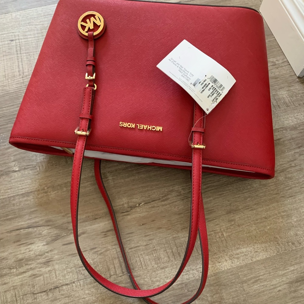Michael Kors Small Tote Crossbody Powder Blush